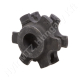 Lánckerék 145×76 mm d=45 mm z=6 nyitott