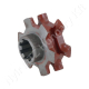 Lánckerék 140×101 mm d=54 mm z=6 nyitott Lánckerék 140×101 mm d=54 mm z=6 nyitott