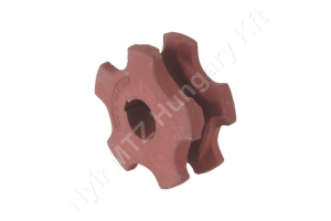 Lánckerék 155×65 mm d=45 mm z=5 nyitott Heywang