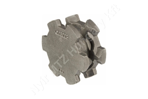 Lánckerék 155×68 mm z=6 nyitott