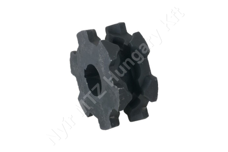 Lánckerék 155x67 mm d=50 mm z=6 nyitott_142367