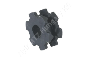 Lánckerék 155×67 mm d=55 mm z=6 nyitott