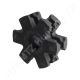 Lánckerék 205×67 mm d=45 mm z=6 nyitott Lánckerék 205×67 mm d=45 mm z=6 nyitott