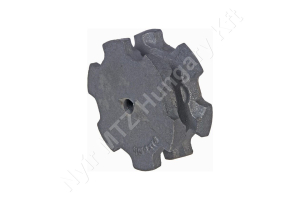Lánckerék 133×51 mm d=18 mm z=6 nyitott