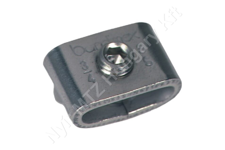 Csavaros bilincsrögzítő 9,5 mm rozsdamentes acél_143534 Csavaros bilincsrögzítő 9,5 mm rozsdamentes acél_143534