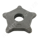 Lánckerék 155×24 mm d=40 mm z=5 nagy teherbírású lánchoz DBD Lánckerék 155×24 mm d=40 mm z=5 nagy teherbírású lánchoz DBD