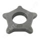 Lánckerék 155×24 mm d=60 mm z=5 nagy teherbírású lánchoz DBD Lánckerék 155×24 mm d=60 mm z=5 nagy teherbírású lánchoz DBD