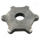 Lánckerék 180×25 mm d=45 mm z=6 nagy teherbírású lánchoz DBD Lánckerék 180×25 mm d=45 mm z=6 nagy teherbírású lánchoz DBD