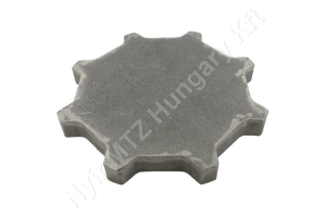 Lánckerék 225×24 mm d=30 mm z=8 nagy teherbírású lánchoz DBD