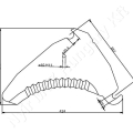 Vágókés 424x268x6 mm Krone / Cormal_142731 Vágókés 424x268x6 mm Krone / Cormal_142731