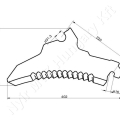 Vágókés 400x203x5 mm Pöttinger_142720