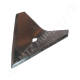 Töltögető kapahegy 155x155x5 mm lapos Accord