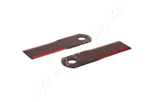 Szecskázókés 173x50x3 mm  d=18 mm