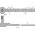 Kaszafej L=530 mm Claas_149030