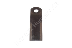 Szecskázókés 173x50x4 mm  d=20 mm
