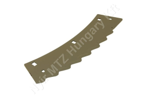 Szecskázókés 370x95x3 mm jobb Claas