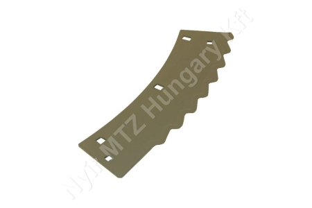 Szecskázókés 370x95x3 mm bal Claas_148533