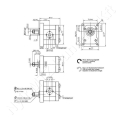 Hidraulika szivattyú 22,5 cm³/fsz M12x1,5 1:8 96,1x71,4 mm balos Bosch_169486