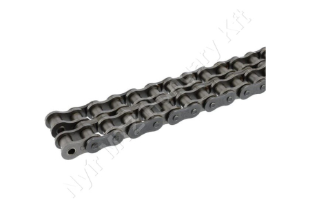 Görgőslánc 100HS2 kétsoros (duplex) 1-1/4″ (31,75 mm) osztás 18,9 mm belső szélesség folyóméter_150128