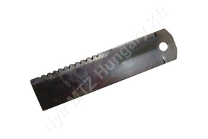 Szecskázókés 175x40x3 mm  d=11 mm