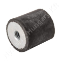 Rezgéscsillapító gumibak 15x15 mm M4_153709 Rezgéscsillapító gumibak 15x15 mm M4_153709