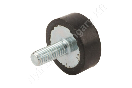 Rezgéscsillapító gumibak 15x6 mm M4 rozsdamentes acél_153710 Rezgéscsillapító gumibak 15x6 mm M4 rozsdamentes acél_153710