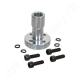 Hidraulika szivattyú csatlakozó egyenes belső menetes 3/8″ BSP 30×30 mm acél Oleo Tecnica