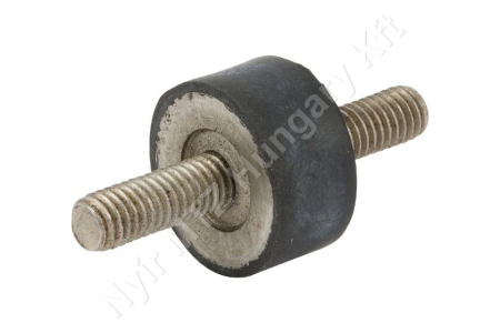 Rezgéscsillapító gumibak 20x10 mm M6 rozsdamentes acél_153711 Rezgéscsillapító gumibak 20x10 mm M6 rozsdamentes acél_153711