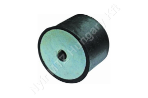 Rezgéscsillapító gumibak 20×15 mm M6 rozsdamentes acél