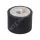 Rezgéscsillapító gumibak 20×15 mm M6 Rezgéscsillapító gumibak 20×15 mm M6