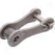 Összekötő láncszem egysoros (simplex) 1-1/4″ (31,75 mm) osztás 9,4 mm belső szélesség Ø10,16 mm görgő Ø5,08 mm csapszeg DIN 8181