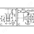 Hajtómű 1:3 1-3/8”-6 bordás Comer T-22F_154700