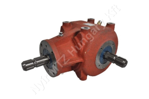 Hajtómű 1:1,86 3×1-3/8”-6 bordás elrendezés 5–6/25–26 57,3 kW bemenő teljesítmény Comer T-290A
