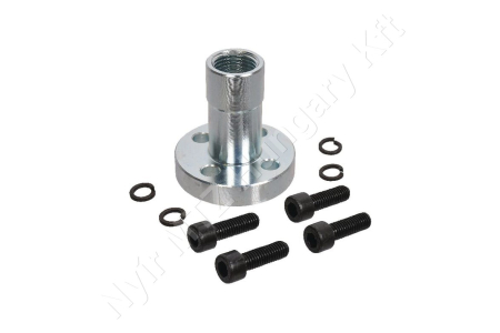 Hidraulika szivattyú csatlakozó egyenes belső menetes 1/2″ BSP 40x40 mm acél Oleo Tecnica_170569