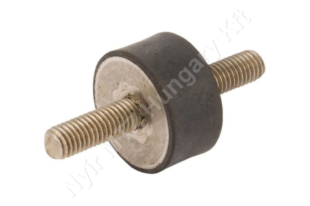 Rezgéscsillapító gumibak 30x15 mm M8 rozsdamentes acél_153733