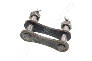 Összekötő láncszem egysoros (simplex) 41,4 mm osztás Ø7,92 mm csapszeg