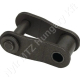 Összekötő láncszem egysoros (simplex) 38,4 mm osztás 19,05 mm belső szélesség Ø15,88 mm görgő Ø8,3 mm csapszeg