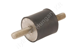 Rezgéscsillapító gumibak 30×30 mm M8 rozsdamentes acél