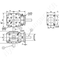 Hajtómű 1:3 1-3/8”-6 bordás / 33 mm Comer TL-311D_154791