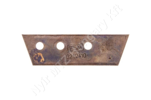 Kaszapenge 78x62x3 mm (d=5,4 mm)