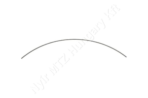 Cséplőkosár huzal d=4 mm L=700 mm John Deere