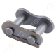 Összekötő láncszem ASA 40-1 egysoros (simplex) 1/2″ (12,7 mm) osztás 7,85 mm belső szélesség Ø7,92 mm görgő Ø3,96 mm csapszeg DIN 8188
