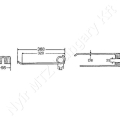 Rendkezelő fog L=368 mm H=98 mm d=42 mm s=8 mm Lely Original_146866