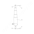 Teleszkópos munkahenger 3 szakasz golyókkal löket=575 mm rúdcsatlakozás rögzítési átmérője 499 mm HW-6011/8011 Di Natale-Bertelli_163775 Teleszkópos munkahenger 3 szakasz golyókkal löket=575 mm rúdcsatlakozás rögzítési átmérője 499 mm HW-6011/8011 Di Natale-Bertelli_163775