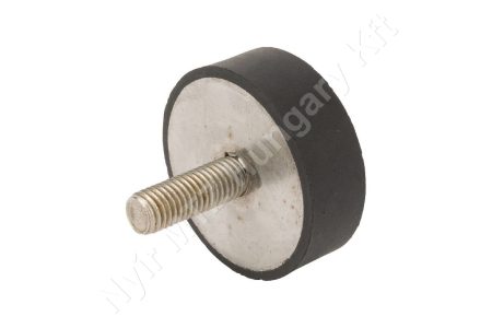 Rezgéscsillapító gumibak 50x17 mm M10 rozsdamentes acél_153761