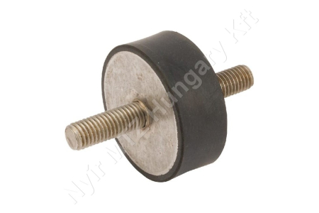 Rezgéscsillapító gumibak 50x20 mm M10 rozsdamentes acél_153763 Rezgéscsillapító gumibak 50x20 mm M10 rozsdamentes acél_153763