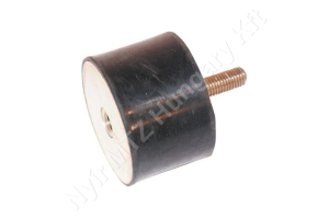 Rezgéscsillapító gumibak 50×30 mm M10 rozsdamentes acél