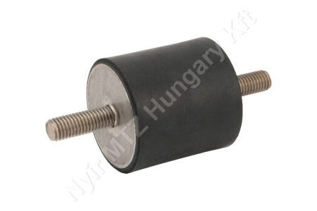 Rezgéscsillapító gumibak 50x50 mm M10 rozsdamentes acél_153780