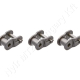 Összekötő láncszem ASA 60-1 egysoros (simplex) 3/4″ (19,05 mm) osztás 12,57 mm belső szélesség Ø11,91 mm görgő Ø5,94 mm csapszeg DIN 8188