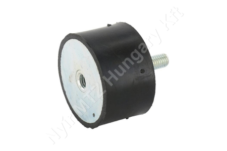 Rezgéscsillapító gumibak 75x25 mm M12 rozsdamentes acél_153800 Rezgéscsillapító gumibak 75x25 mm M12 rozsdamentes acél_153800